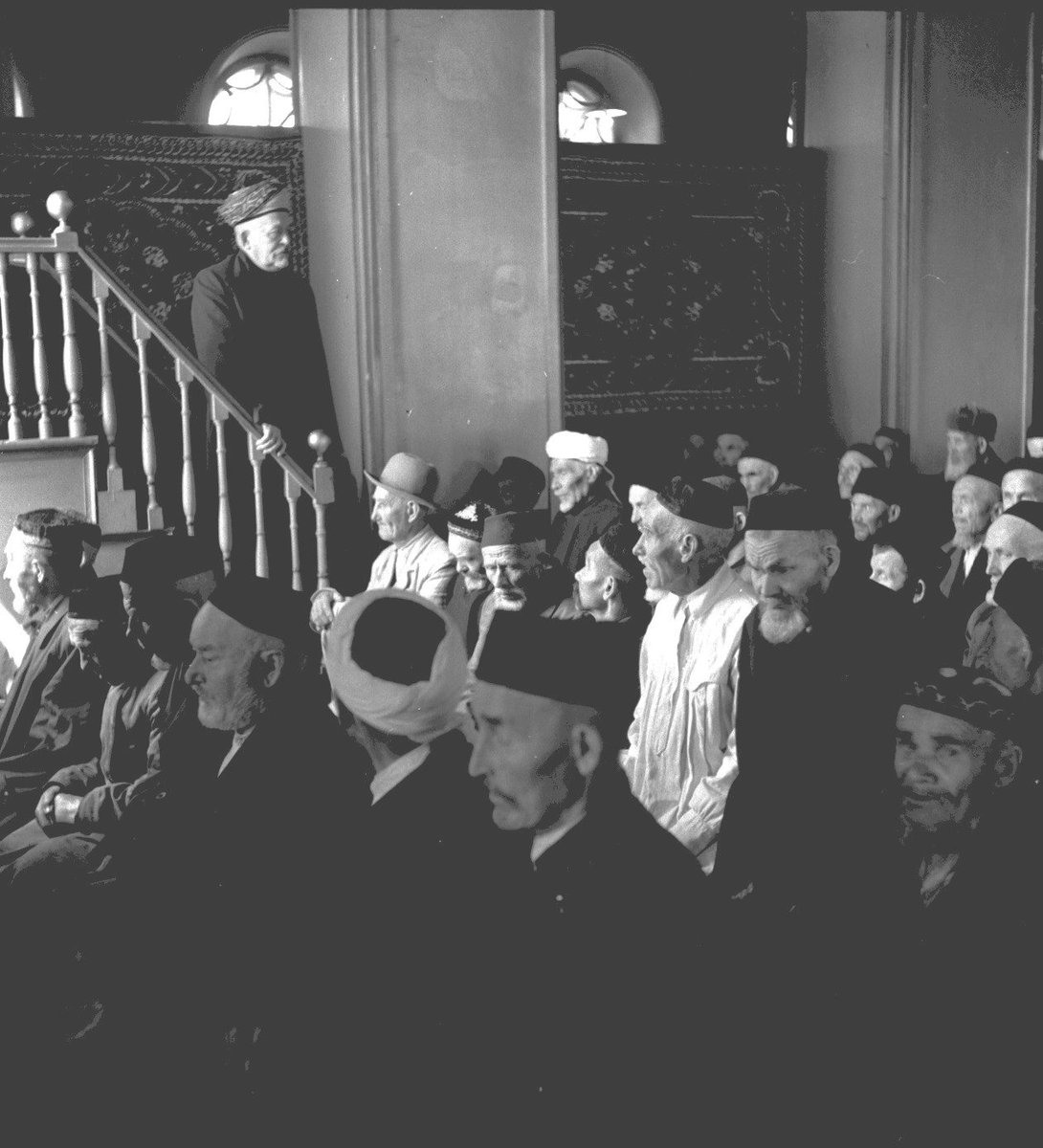 Tataristan Başmüftüsü Şakir Şahislam 1960 yılında Ufa'da bir camide cuma hutbesinde