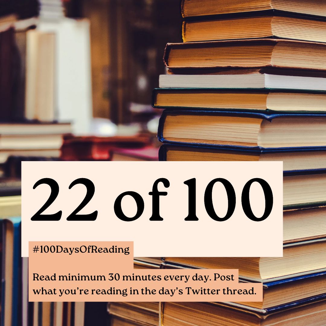Day 22 of the #100DaysOfReading 📚

“If a book is well written, I always find it too short.”
― Jane Austen

What book did you read in your life that was just way too short?