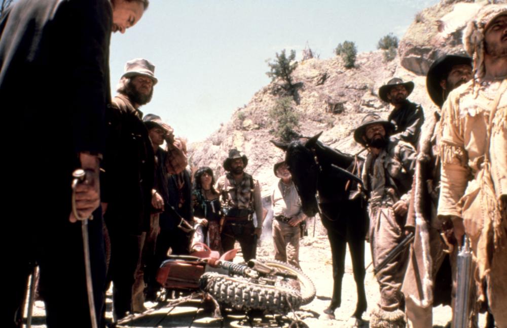 40 years ago today, the sci-fi Western film, #Timerider: The Adventure Of Lyle Swann, co-written, produced & directed by #WilliamDear, and starring #FredWard, #PeterCoyote, #BelindaBauer, and #EdLauter, opened to mixed reviews and mild box office gross in US theaters.