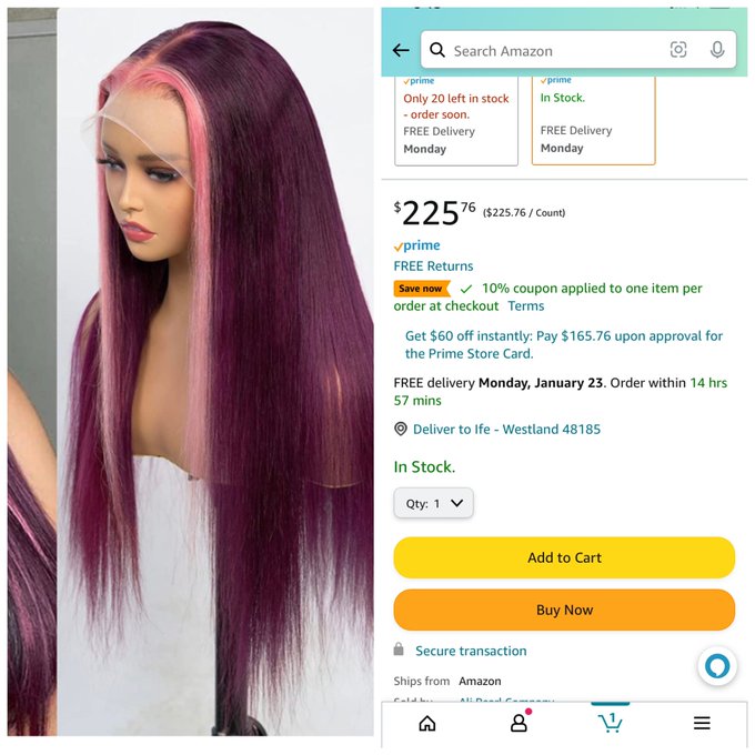 Time for another sub funded wig 🥰  help fund this wig and get spoiled with free content(sex tapes, solo