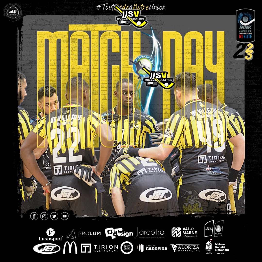 ⚫️🟡USV Rink Hockey 🟡⚫️ tweet media