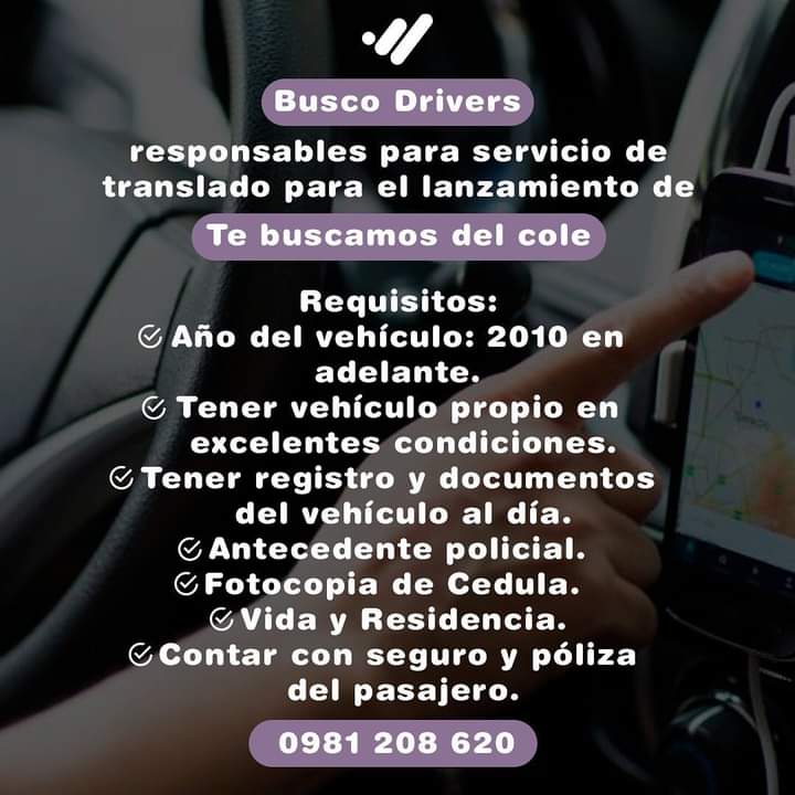 Te estamos buscando 🤩

Si cumplís con los requisitos y queres formar parte del Team Vero Dominguez podes contactarnos al 📲 0981 208 620 o enviarnos un DM! 💖 

Te buscamos del Cole o la Facu 🤩