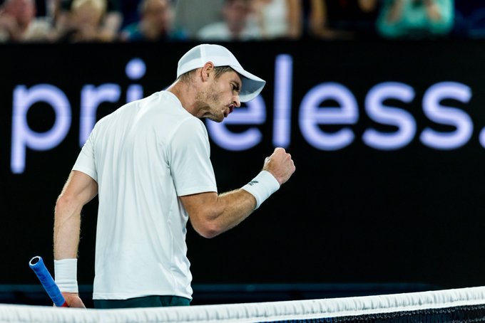 Andy Murray at the Australian Open