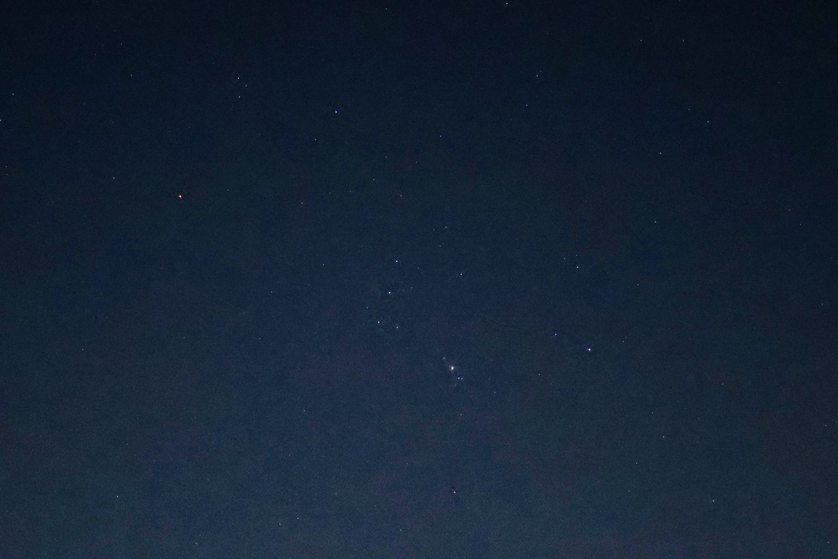 akira_inugami_'s tweet photo. 冬の星座 オリオン座✨

空気が澄んで、綺麗に撮れるかと思いきや、なかなかピントが合わず💦

いろいろ、設定をいじって、どうにか、こうにか

#東村山市
#冬の星座
#オリオン座
#オリオン
#星座
#星
#冬
#orion
#winterconstellations
#sign
#star
#winter https://t.co/vzc10KEPeX