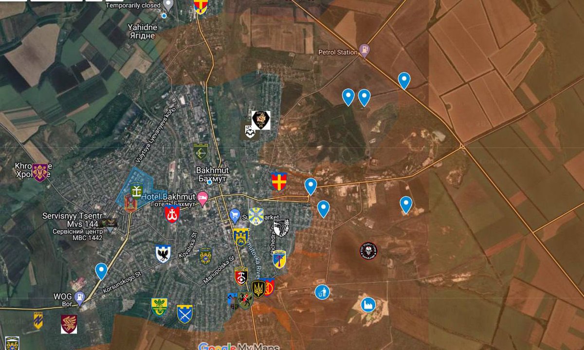 There was a small breakthrough in Podgorodnoe and PMC Wagner managed to take control of section of the highway.
They were supported by the artillery and aviation by the Russian Aerospace Forces. Bakhmut is in operational encirclement.