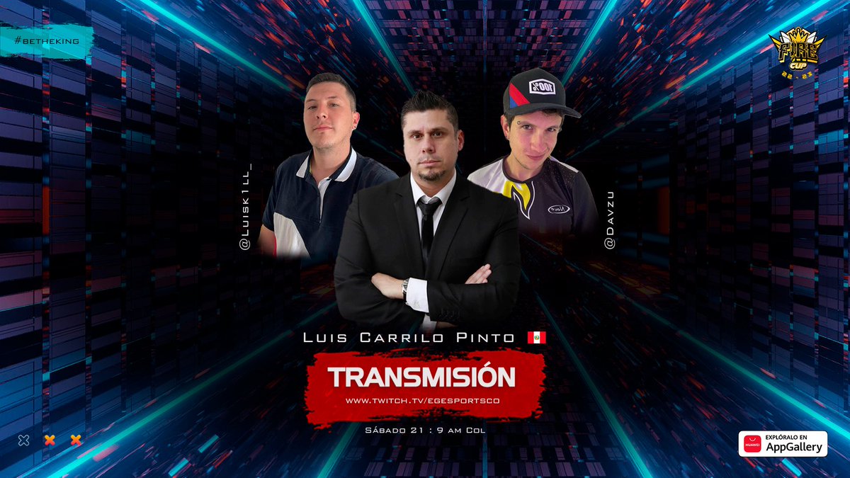 egesportsco's tweet photo. TRANSMISIÓN DE LUJO 💎🚀
Desde HOY a las 9:00AM (hora 🇨🇴) podrán conectarse al EN VIVO 🔴 con un gran invitado especial: @luiscp7
⌚️ 9:00am hora Colombia 🇨🇴
🔴 https://t.co/28cfHU3M5u
🔴 https://t.co/28cfHU3M5u
Vive la pasión de la #FIRECUP 🔥 https://t.co/pzD10L3iUc