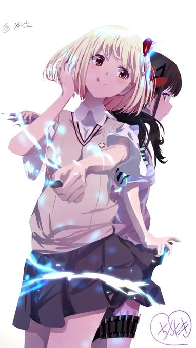 ちさたき超電磁砲コス #リコリコ 
