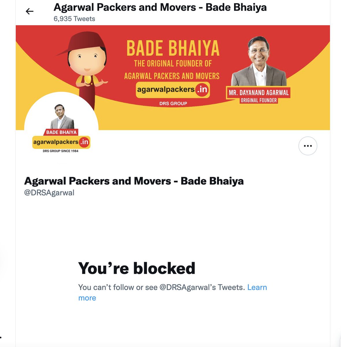 anikethood's tweet photo. @drsagarwal when you asked them for claim amount they just blocked you. Scam company @nitin_gadkari @jagograhakjago @DRSAgarwal @agarwalpacker @agarwalpackerrs 65000 Rs TV damaged and 20000 Rs wardrobe not received. Boycott this scam company @DRSAgarwal https://t.co/GbkqVvpmdy