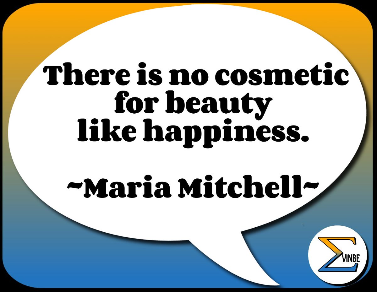 There is no cosmetic for beauty like happiness. ~Maria Mitchell~
#happiness #mariamitchell #natural #alwaysbeyourself❤️ #evinbe #wisewords