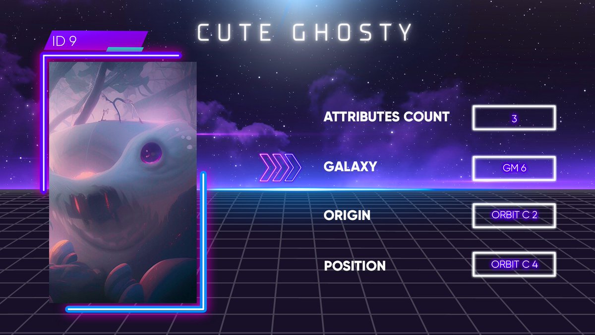 👻A Ghosty a day keeps the bad luck away!

Today👇🏼
Cute Ghosty #9

🧹 rareboard.com/cute-ghosty

#NFT #NFTs #BNBChainNFTs #BNB #NFTCommunity