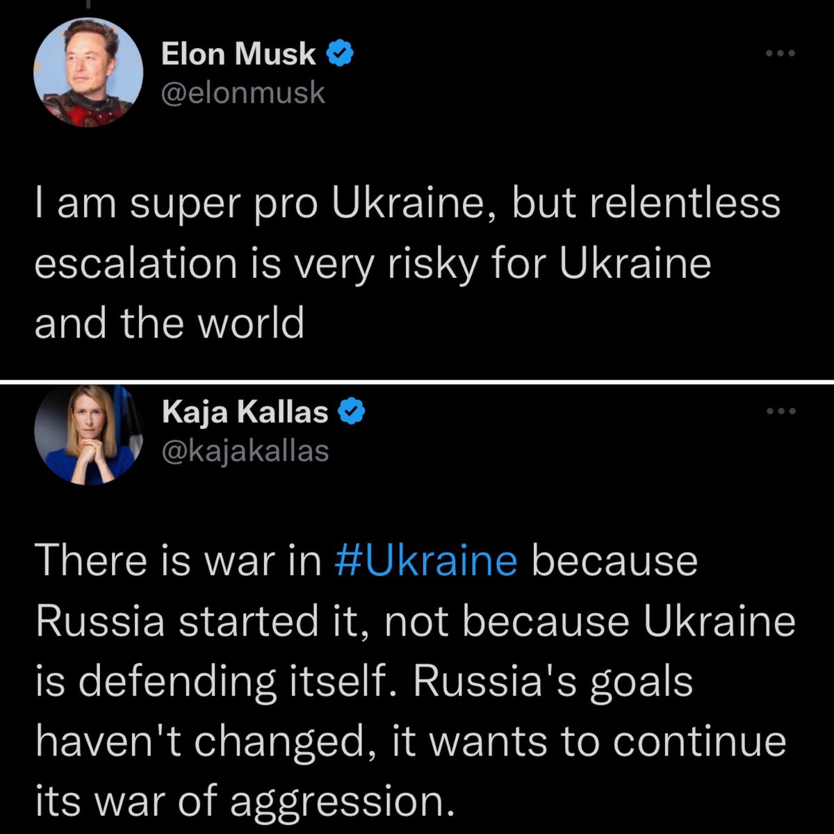 Elon Musk 🤮
Kaja Kallas 👏
Whose message do you support?