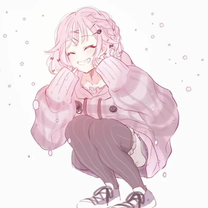 #prsk_FA えむちゃんのこんなヘアアレンジが見たいの絵 