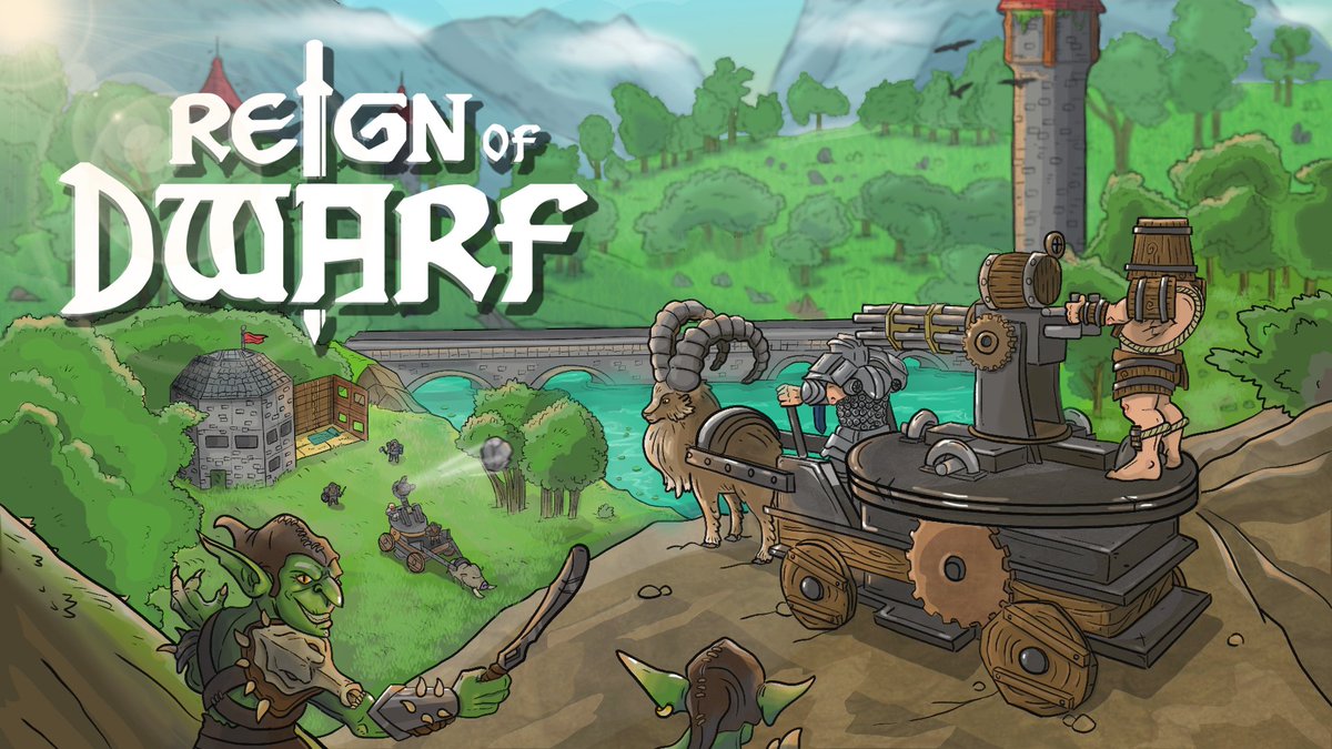 AkBreakerStudio's tweet photo. @IndieBandits We would like to share with you our new upcoming survival game Reign of Dwarf. 🔥
Raid, Farm, PVP and conquer your land with friends or as a solo on a large-scale map with hundreds of players. 
If you wanna help us make the game even better. ⬇️
https://t.co/BmSANcWZUf https://t.co/QIQNCcZTX0