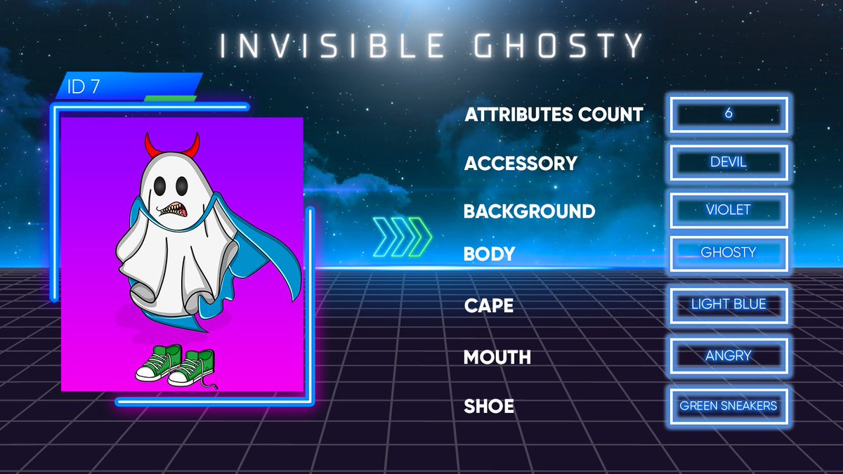 👻A Ghosty a day keeps the bad luck away!

Today👇🏼
Invisible Ghosty #7

🧹 rareboard.com/invisible-ghos…

#NFT #NFTs #BNBChainNFTs #BNB #NFTCommunity