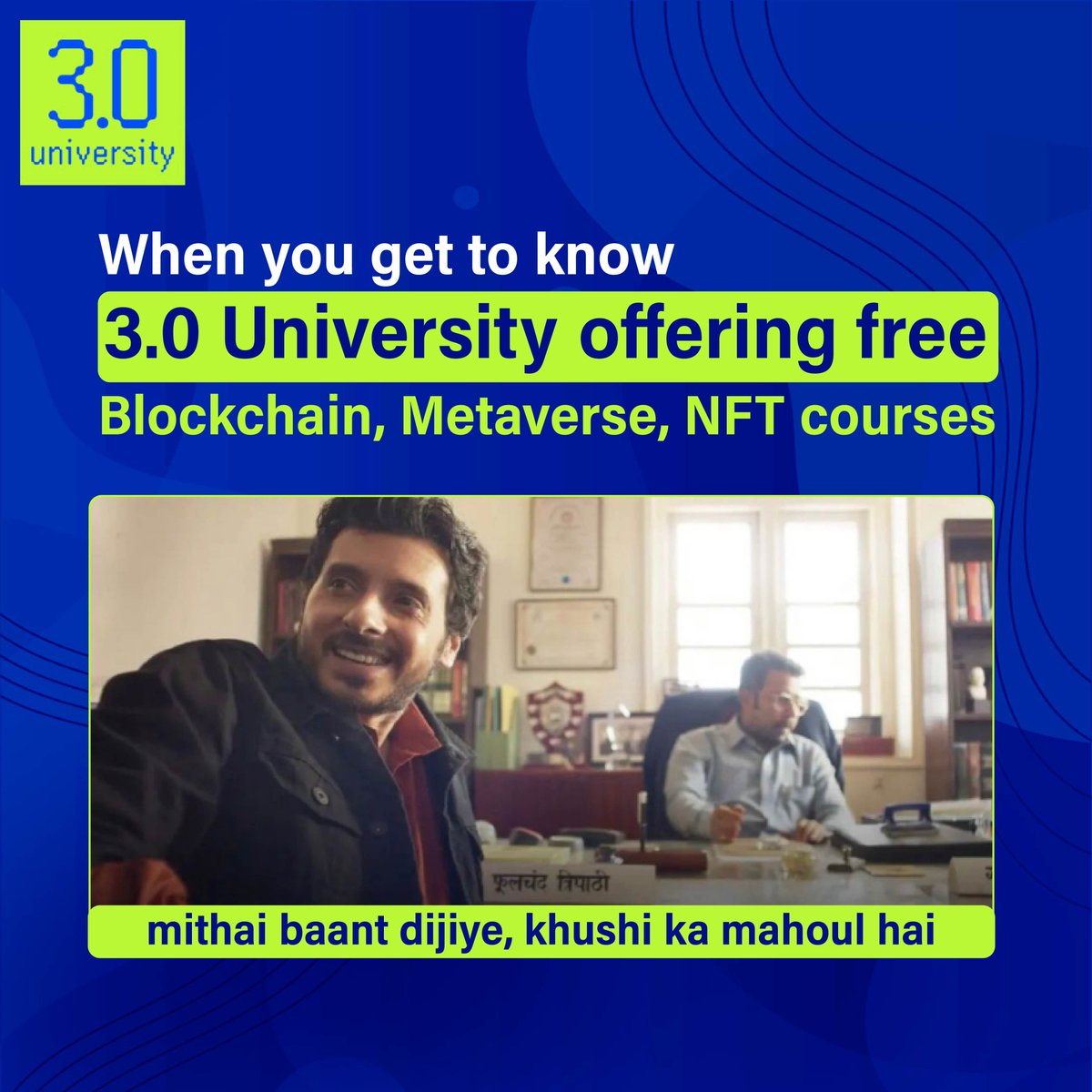 real3uni's tweet photo. Enroll Today🤩
.
.
Learn everything you need to know about Blockchain Technology NFT's & Metaverse 🎓
Enroll Today: https://t.co/tv4KNm9kqj
.
.
🏷️ #3university #3verse #learnmetaverse #learnnft #learnblockchain #learnweb3 #freecourse #Learnb4earn https://t.co/4s9mBWs4QO