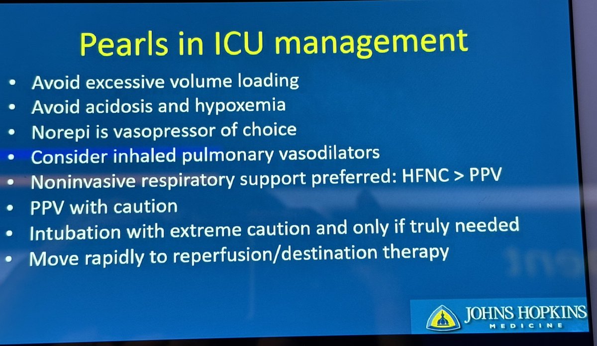 GBarnesMD's tweet photo. Dr Metkus provides key ICU management pearls for patients with acute PE. #ACCIndia https://t.co/boLtKbU3AB