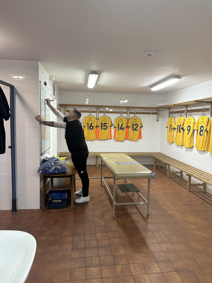 Preparations starting 👍🏻⚽️