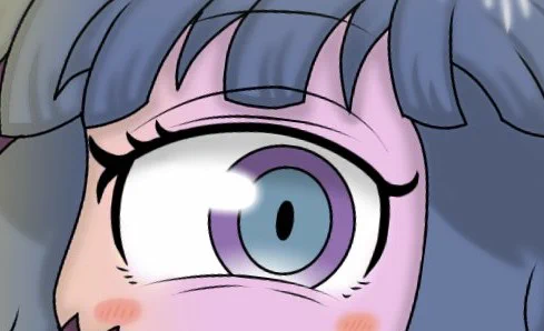 #このタグ見た人は自分の絵柄の目部分を見せるシンプルな目です 