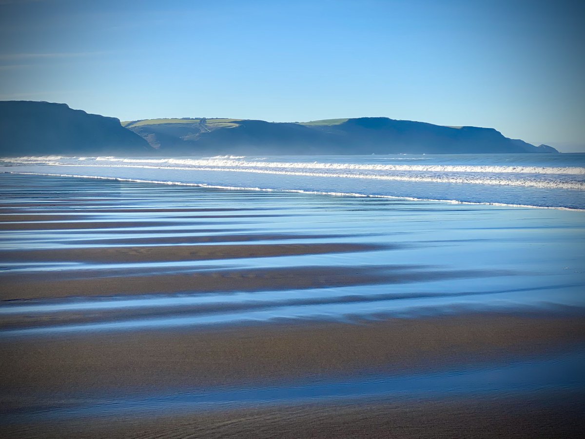 Widemouth sands this morning. #widemouth#bude#northcornwall