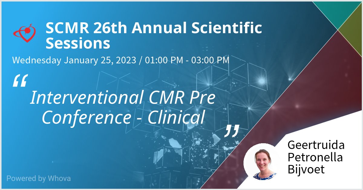Looking forward to present at #SCMR23! To share our experience on CMR-guided flutter ablations. 1/25 1pm at Sandpiper. On behalf of SM Chaldoupi and the iCMRteam @MaastrichtUMC. @CARIMMaastricht @kvernooy @Dominik_Linz @JoWiAcMaas @RJHoltackers. Partners @Joukesmink @imricor