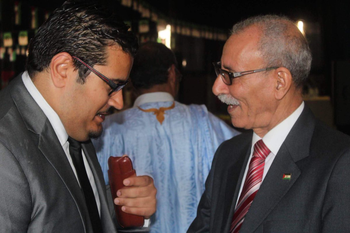 YefriBenzerga's tweet photo. Les sahraoui🇪🇭 on reconduit à l'issu du 16e congrès du front Polisario, Brahim Ghali au double poste de secrétaire général du front Polisario et président de la RASD🇪🇭 je tiens à le félicité pour ce succès remarquable, comme je tiens à félicité aussi Bachir Mustapha Sayed. https://t.co/FvD81BZKfm