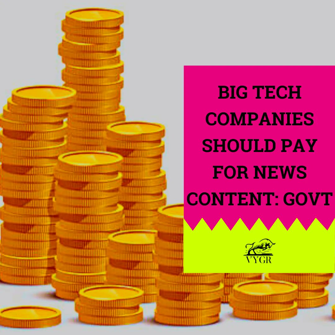 Govt urged big-time tech companies to share their revenue with the digital platforms of news publishers
#vygr #RajeevChandrasekhar #India #technology #tech #NewsPublishers  #BigTechCompanies 
Read more news: 
buff.ly/3CqmBit  
Read more news: 
buff.ly/3CqmBit