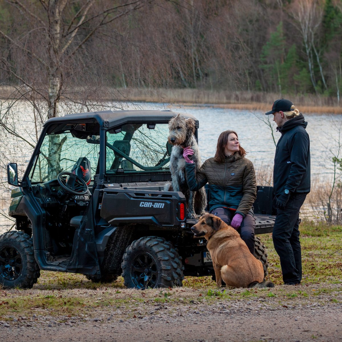 Nothing beats hitting the trails with my family and animals by my side. 🏕 And with my latest song 'Invincible' as the soundtrack, it's the perfect way to start the weekend. ☀️Wishing everyone a great one, let's get outside and explore! #Canamoffroadlivin @CanAm