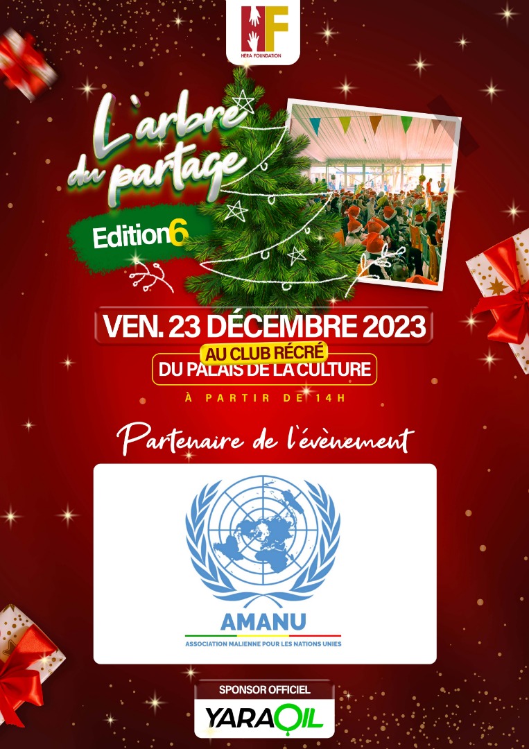 AssoAmanu's tweet photo. #AMANU est heureuse de soutenir la 6e de l'Arbre du partage à travers l'animation d'un panel sur les droits des enfants organisé par la Fondation Hera #HeraFondation @unicefmali #A4P @PNUDMALI @lukadotnet @GouvMali @Comm4Peace https://t.co/6NTwFC3N4Z