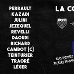 Image for the Tweet beginning: [#DFCOEAG]👥Le XI Guingampais qui s'apprête