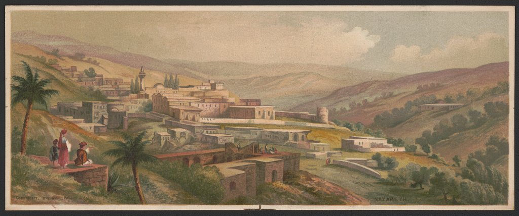 YasirTineh's tweet photo. رسمة تظهر منظر مدينة الناصرة، فلسطين.

١٨٧٥.

Print shows a view of the city of Nazareth, Palestine.

1875.

#Palestine #DocumentingPalestine #Nazareth #فلسطين #الناص��ة https://t.co/QMNPUd0oVE