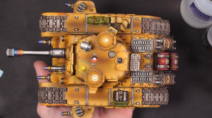 FWS_Officiel's tweet photo. New Rogal Dorn and painting tutorial on Youtube channel@warhammerofficial #warhammercommunity #astramilitarum #warhammer40k #warhammer40000 https://t.co/zMyRHuzDNV