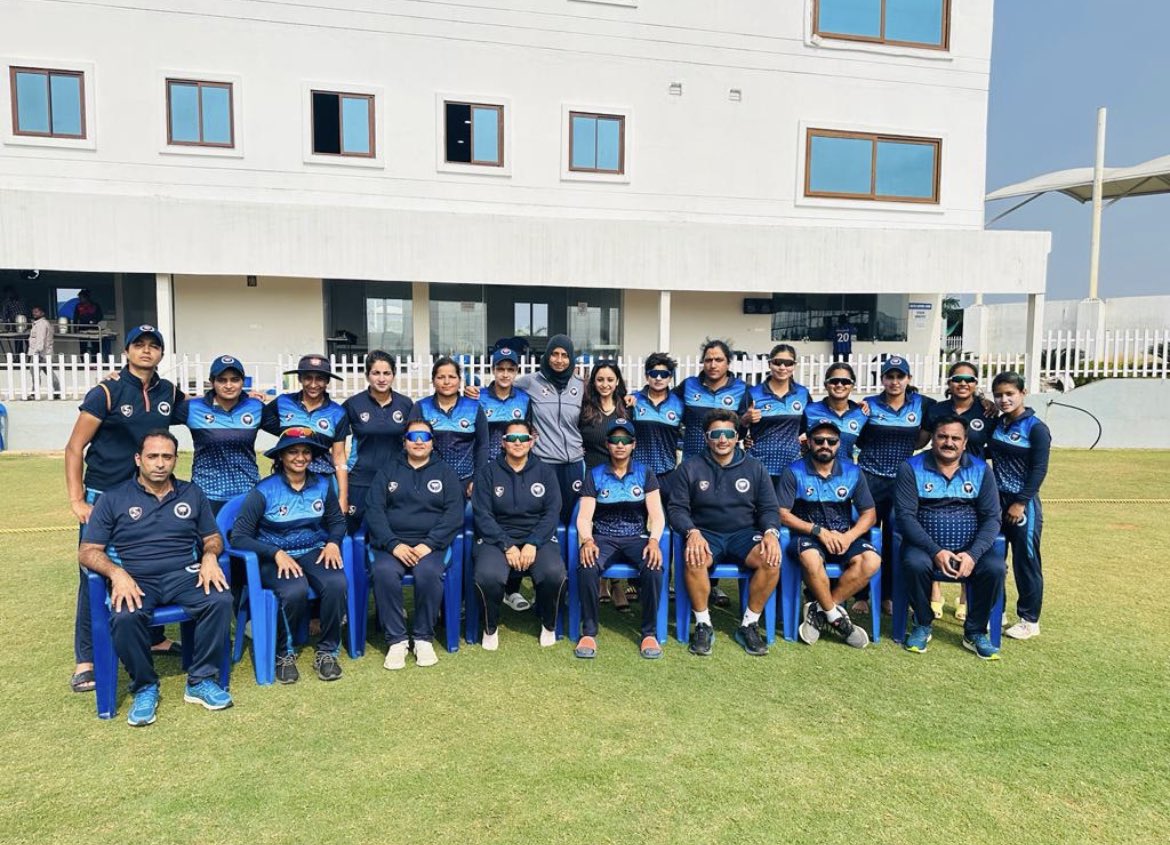 surabhi_ma's tweet photo. T.E.A.M
Together everyone achieves more.

Congratulations Senior Women Team @JammuKashmirCA on registering 1st win against Mizoram with a huge margin of 205 runs.
Total team effort as Shivanti, Anju &amp; Rubia scored beautiful half centuries while Nadia &amp; Sandhya took 3 wkts each. https://t.co/7vUwhHwPhy
