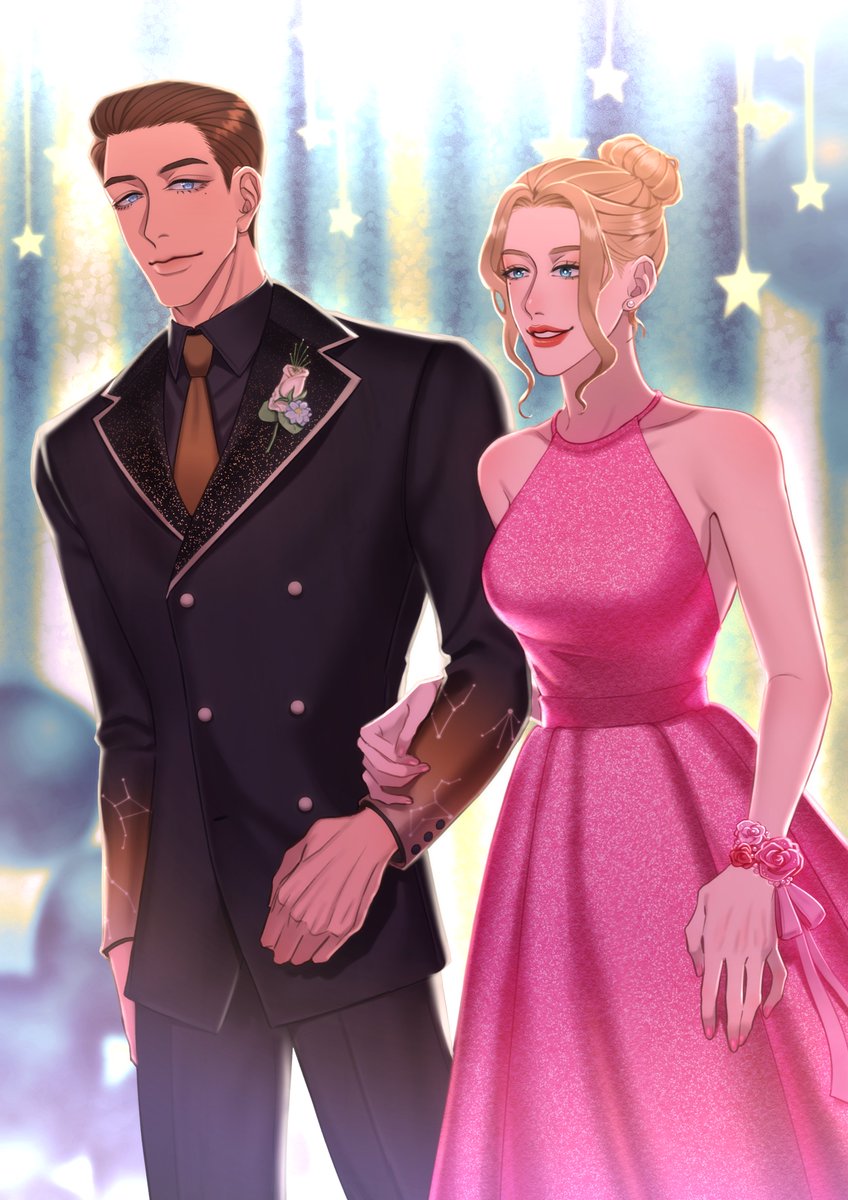 LHS_Jadrien's tweet photo. #LHS_Promlaxy 
เสียงฝีเท้ากระทบดังก้อง เส้นผมถูกจัดแต่งอย่างเรียบร้อย กลิ่นวู้ดที่วันนี้ดูหนักแน่นกว่าเดิมปรายออกมาให้คนรอบข้างได้รับรู้ถึงการมาถึงของเขา

ยืนอยู่หน้างานก่อนส่งท่อนแขนในฐานะคู่ควงให้เซียน่า เป็นที่น่าสังเกตและเด่นชัดมากพอว่าทั้งคู่ไม่ได้ใส่ดอกไม้เข้าคู่กัน https://t.co/A5bUYie850