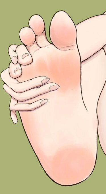 #みなさんが絵を描くにあたってここは命って言うのを教えてください

足裏へのこだわり、そして理想への追求😌 