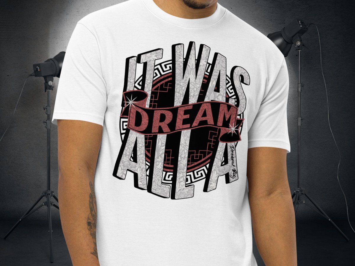 Artessio1's tweet photo. Dreams come true with our new premium "It was all a dream" t-shirt! This T-shirt is the epitome of style and durability. 
https://t.co/8kH8p0MVjA

#onlineshopping #onlineshop #fashion #onlineshoping #streetwear #rap #hiphop #tshirtdesign  #etsy #itwasalladream #bigpoppa https://t.co/8D7tXZEyjX
