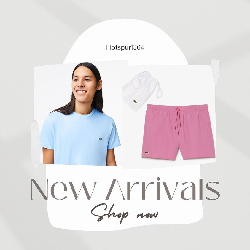 NEW ARRIVALS*
More Lacoste has landed here at Hotspur1364! In store &amp; online.
FREE UK DELIVERY OVER £25
>> hotspur1364.co.uk/new-products

#shoplocal #shopmorpeth #shopalnwick #menswear #mensclothes #mensfashion #gant #menshoodie #shopnorthumberland #northumberland #morpeth #alnwick