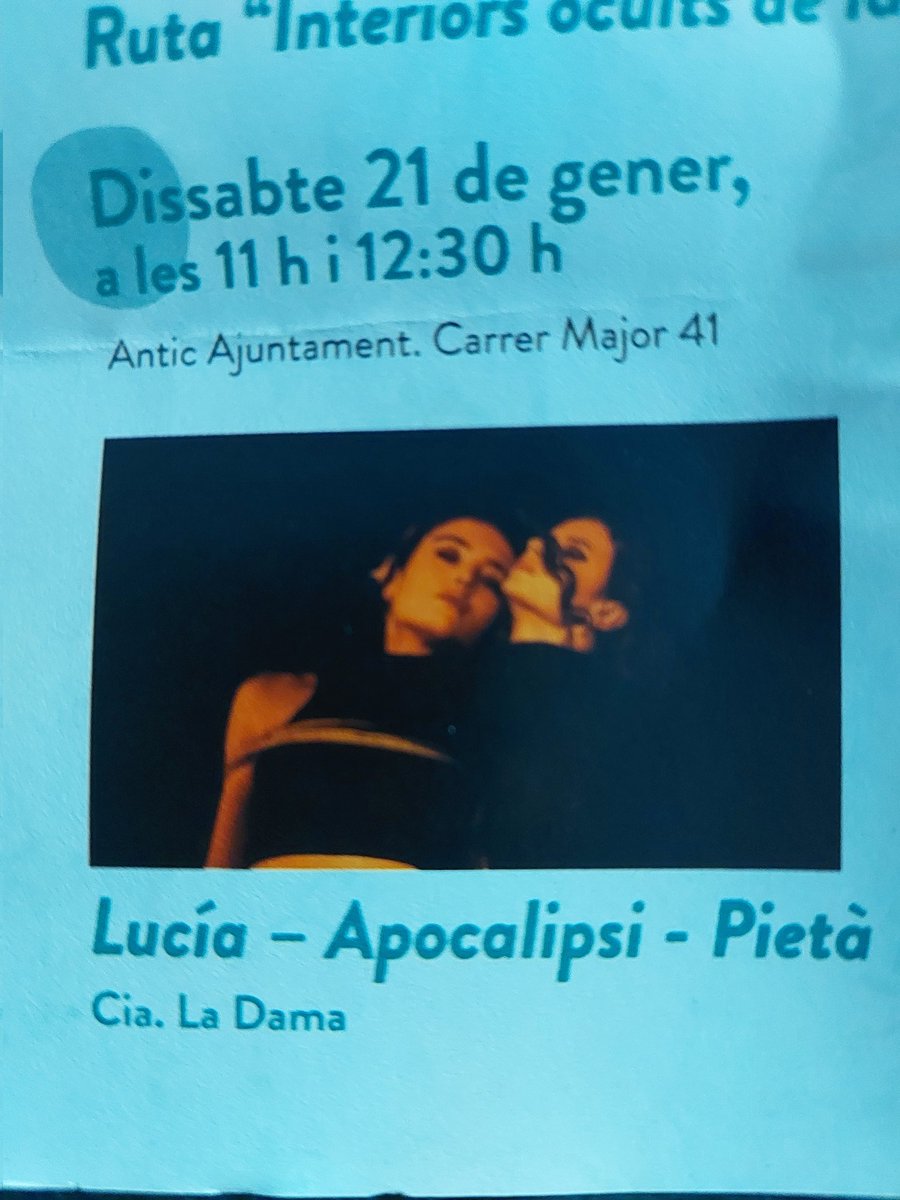 Verobita's tweet photo. 🔊Ruta"Interiors ocults d la Part Alta" amb narracions d Loli, excepcional guia i 3 núm dansa d Cia La Dama. Ha sigut molt bonic❗️
Organitzat @TGNAjuntament
Seguim així, please❗️👏GRÀCIES 
(Almenys una mica millor que els polítics que hem patit durant dècades a #Tarragona) https://t.co/j26LhfsFpJ