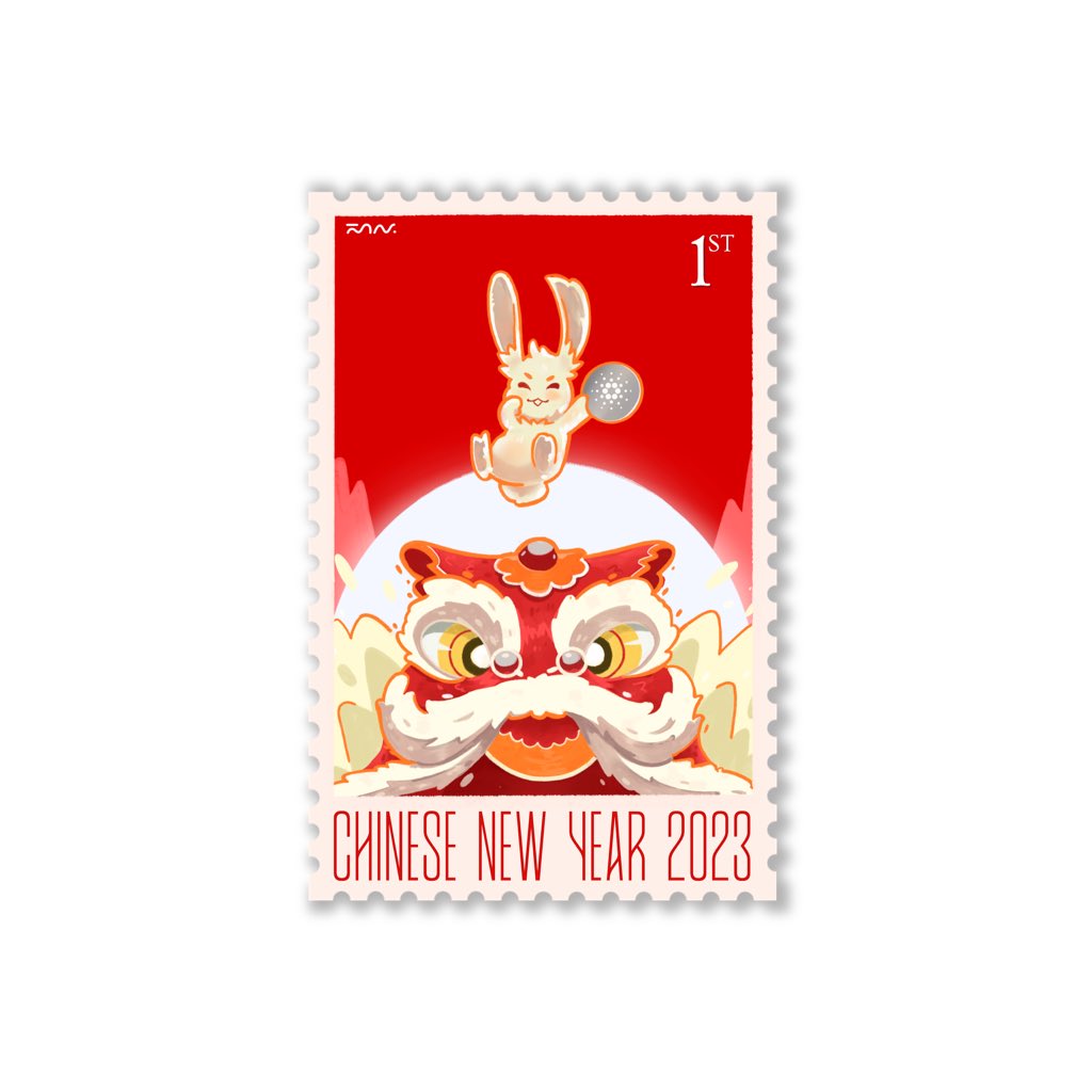 Happy Chinese New Year to everyone except the CCP. ✨💫✨💥🐇 @stamp_library $ADA #Cardano #NFTs #kungheifatchoi