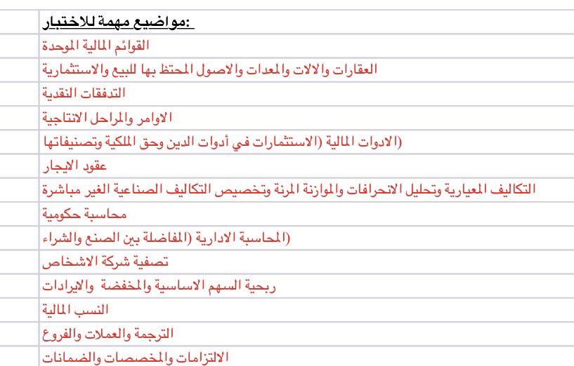 ثريد عن تجربتي في الحصول على زمالة المحاسبين والمراجعين القانونيين: 

بدات الرحلة عام 2020 في مارش ت...