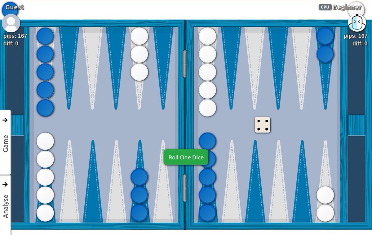 backgammonbuddy's tweet image. Different colored boards now available to play at backgammonbuddy.com! These are the free colors. More available with the paid account.