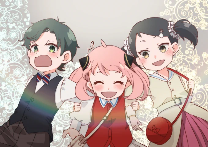 #絵を彩度100にすると超派手 ド派手…!! 