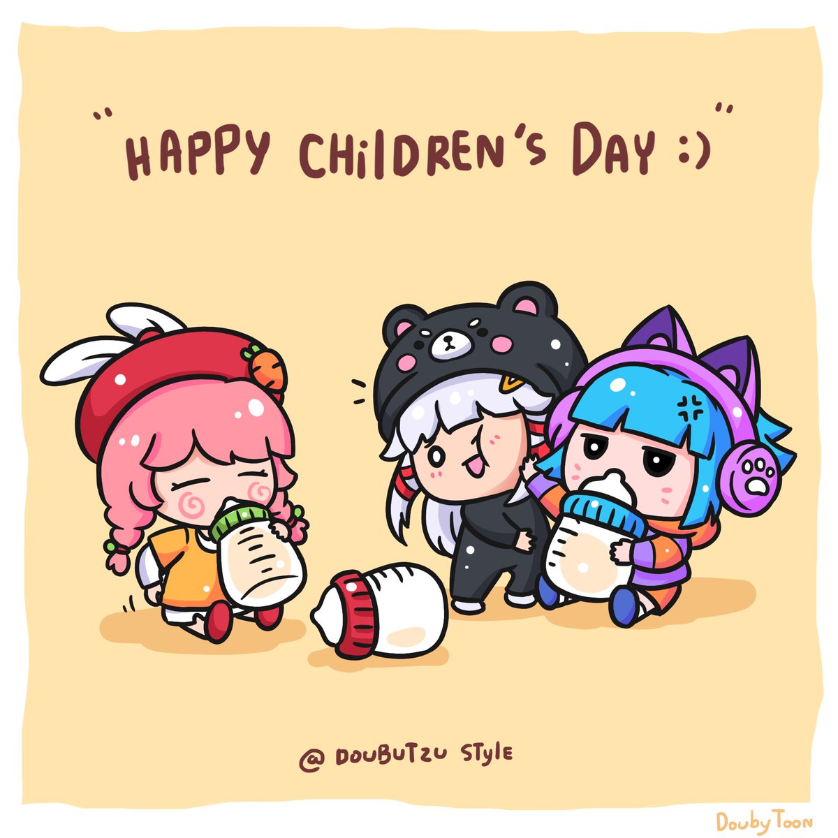 children's day
สุขสันต์วันเด็กนะฮะ 🥰 
<a href="/DoubutzuStyle/">Doubutzu Style</a>