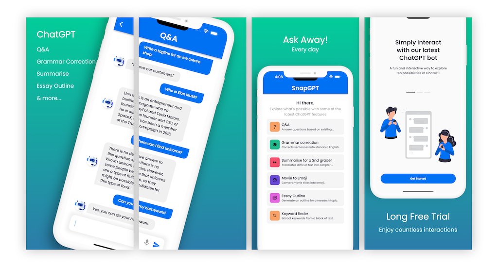 Dashperts's tweet image. We're excited to announce the launch of SnapGPT, the revolutionary ChatGPT app that helps you with your everyday tasks! Download it today and experience the convenience and efficiency of a helpful chatbot! #SnapGPT #ChatbotApp #Convenience
Play Store:
play.google.com/store/apps/det…