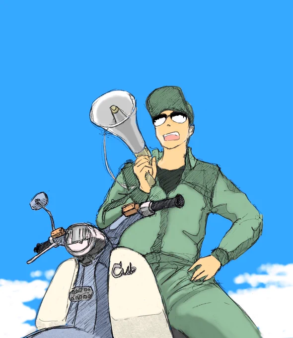 29何となく見てるだけでは分からなかった事が、模写して初めて何かの拘りに気付いたりします 
