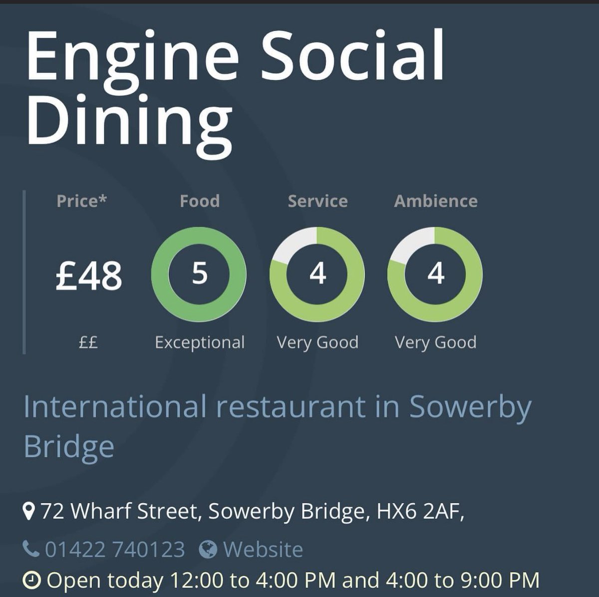 EngineSocialSB's tweet photo. Great to be featured once again in the Harden’s Food Guide! https://t.co/03WRy6c87p
