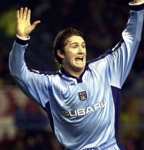 Robbie Keane: ‘It’s a shame I was only at Coventry for a year. The club was brilliant to me and fans were amazing. I hope I gave enough to the fans in that year to show how much I enjoyed the club and the fans. I’d love to go back one day and thank the fans.’#pusb