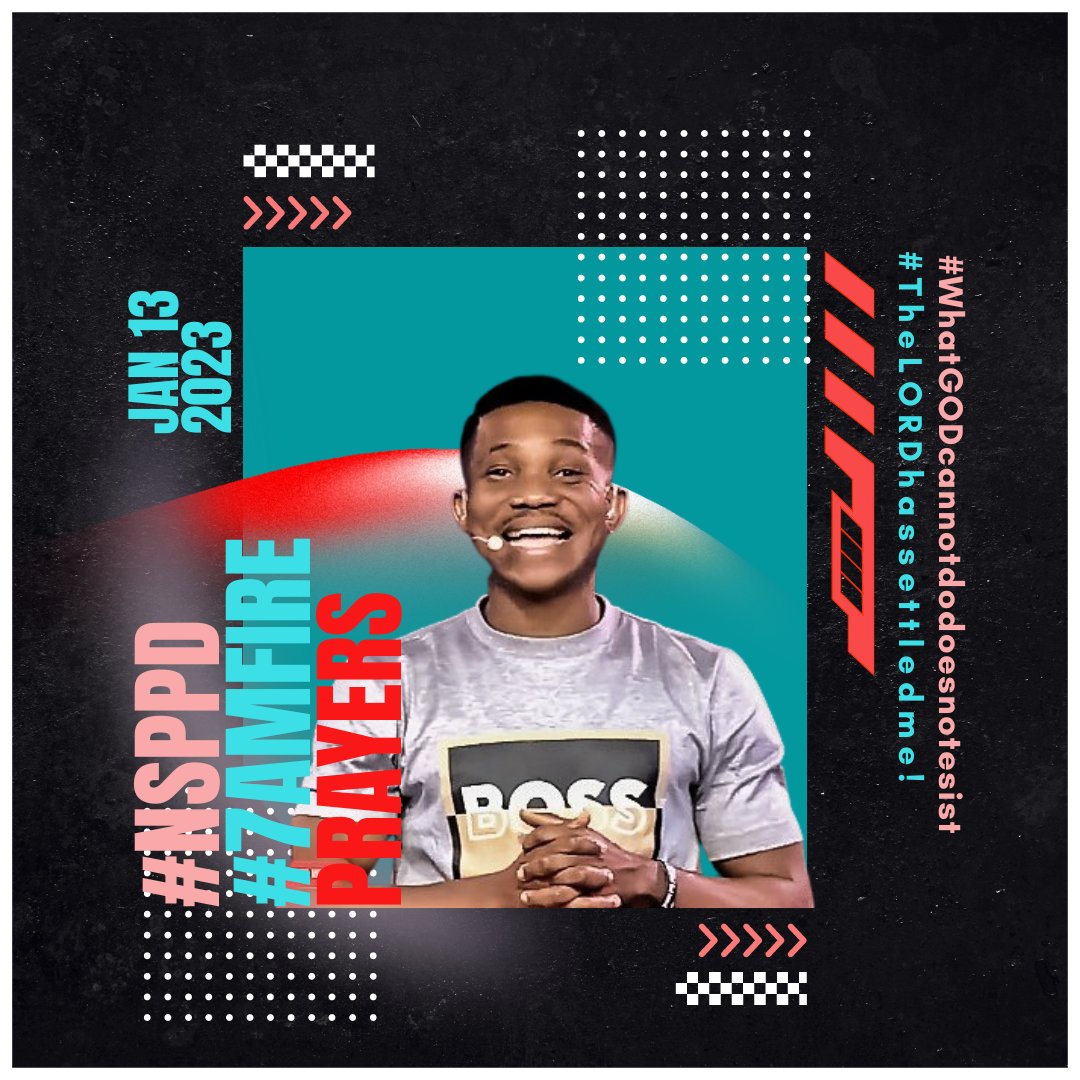 Fhatty007's tweet image. NSPPD January 13, 2023 A.D. #WhatGODcannotdodoesnotexist
#PastorJerrySaid #Somethingbiggerthanusjusttookplace #HOLYGHOSTRealmandImpartation #Iemerge #Propheticrealms #2023IcomeintheNameoftheLORD!
#Iamamovingfire!
#2023Iamaburningandshininglight #Ogadiloud #Egoloud #Omaaloudgan-an