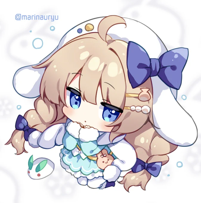 雪うさぎまゆちゃん 