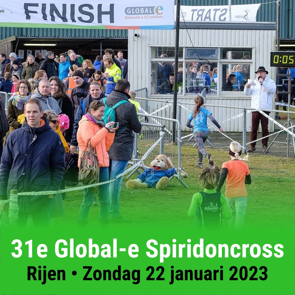 avspiridon's tweet photo. Zondag 22 januari 2023 organiseert AV Spiridon de 31e Global-e Spiridoncross in Rijen op een mooi parcours bij Boswachterij Dorst. Voor wedstrijdatleten en recreanten.
Informatie en inschrijven: https://t.co/S8RyiG11Ql https://t.co/WbLqH3bQrH