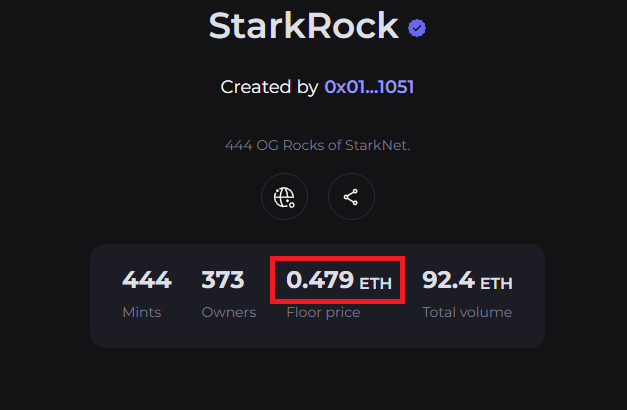 ortegas99's tweet photo. 60 dolardan mintlediğimiz @StarkNetRocks  an itibariyle 750$.Hacim de çok iyi.

Hem mintledim,hem de secondary marketten almıştım.Arada birkaç al-sat yaptım.Şu an elimde biraz var,tutuyorum.Gelecekteki kullanım alanlarını düşünürsek bence bullish 🔥

#StarkNet #starkrocks #NFT https://t.co/vORR0qrChO